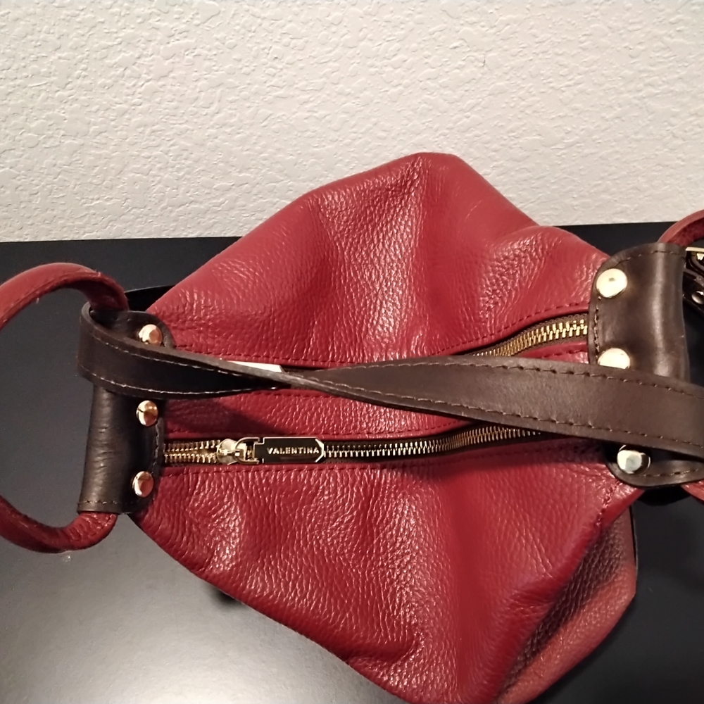 Burgundy Valentina Crossbody Bag - Picture 6 of 6